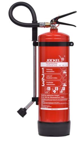 Jockel F6LJM 13 - Dauerdruck-Fettbrand-Feuerlöscher ABF, 6L, EN3